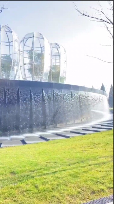 В парке «Краснодар» запустили фонтан «Инфинити»
