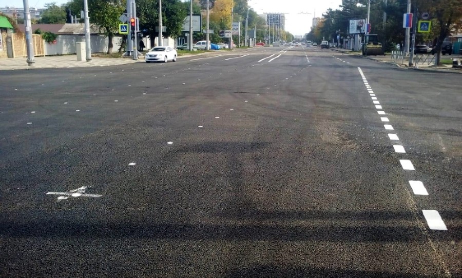 В Краснодаре открыли перекресток улиц Тургенева и Северной