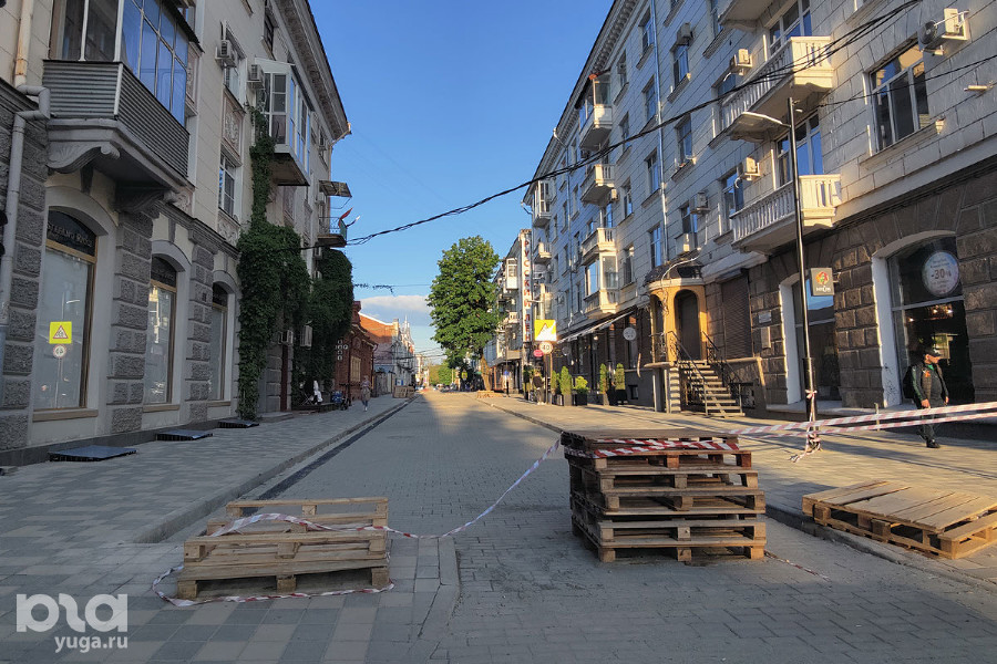 «Будет оживленный гастроквартал». Мэр Краснодара оценил креативную плитку и широкие тротуары на ул. Чапаева