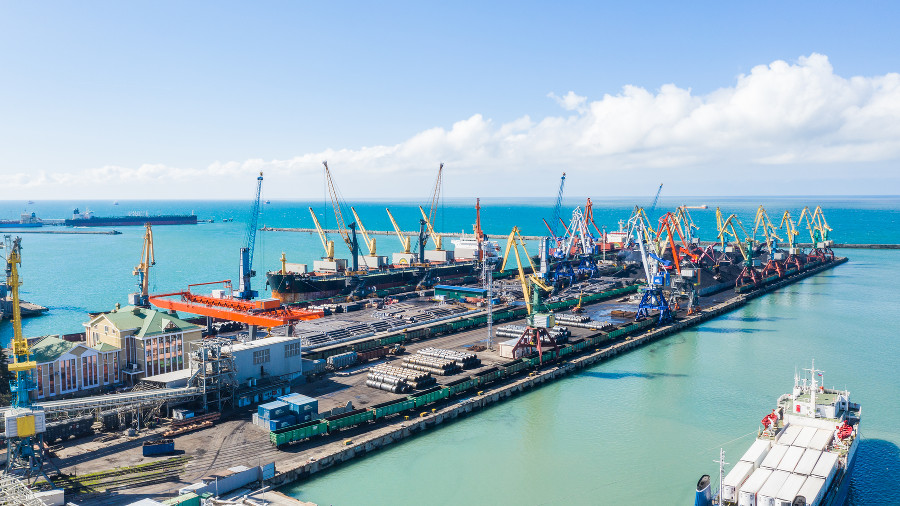 В 2021 году морской торговый порт в Туапсе увеличил грузооборот до 8,7 млн тонн
