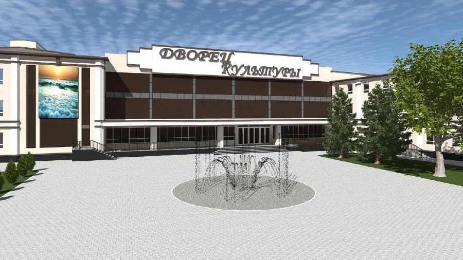В Приморско-Ахтарске реконструируют площадь перед Дворцом культуры
