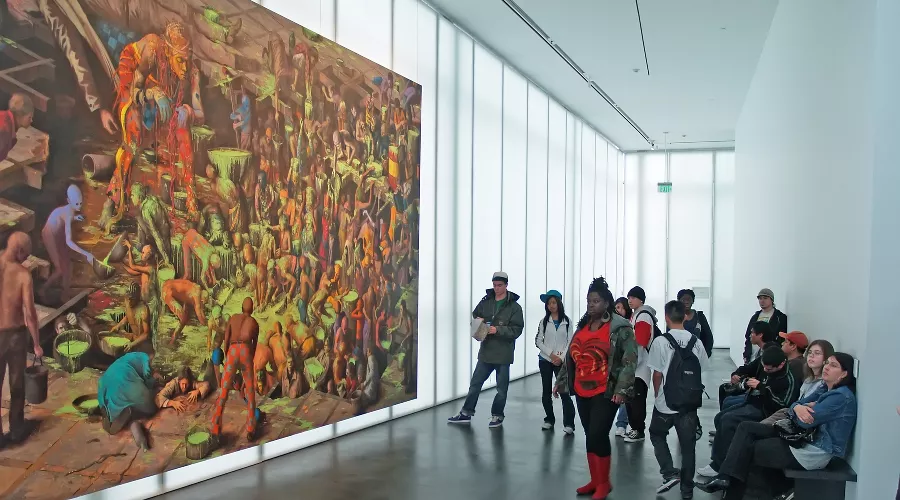 Зрители в музее современного искусства в Денвере &copy;&nbsp;Фото предоставлено по лицензии Creative Commons Attribution 3.0 Unported