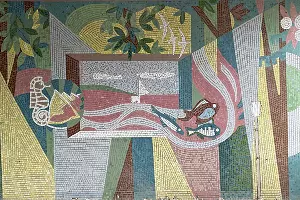 Мозаика в литере Ц по адресу улица Зиповская, 5 &copy;&nbsp;Фото Алексея Угольникова