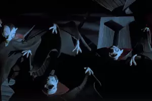 Кадр из мультфильма «Кошмар перед Рождеством» &copy;&nbsp;Скриншот видео с Rutube-канала &laquo;Магия и энергетика&raquo;