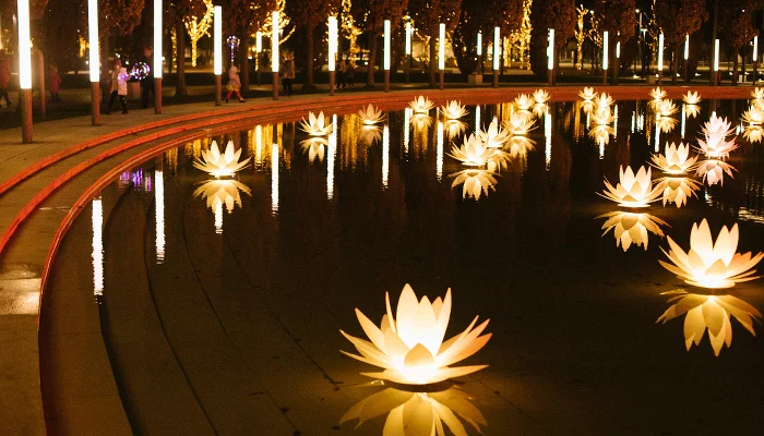 Новогодний парк «Краснодар» &copy;&nbsp;Фото Дениса Яковлева, Юга.ру