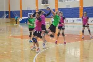 Матч чемпионата России ГК «Уфа-Алиса» — «АГУ-Адыиф» &copy;&nbsp;Фото пресс-службы ГК &laquo;АГУ-Адыиф&raquo;