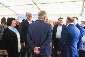 Открытие клиентского центра «Еврохим» в станице Старовеличковской © Фото Елены Синеок, Юга.ру