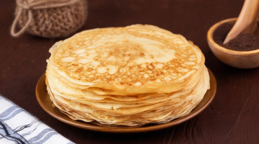 блины &copy;&nbsp;Изображение сгенерировано с помощью Gigachat