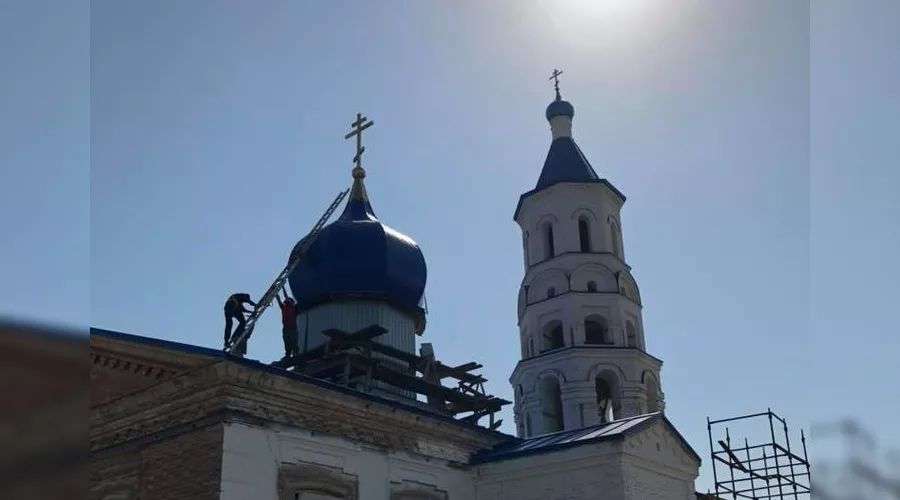 Храм Успения пресвятой Богородицы на хуторе Курган &copy;&nbsp;Фото группы &laquo;Храм Успения пресвятой Богородицы&raquo; в соцсети &laquo;ВКонтакте&raquo;, vk.com/club70590022