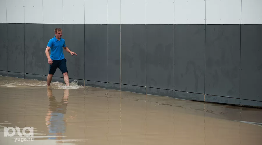 Подтопление в Адлерском районе Сочи &copy;&nbsp;Нина Зотина, ЮГА.ру
