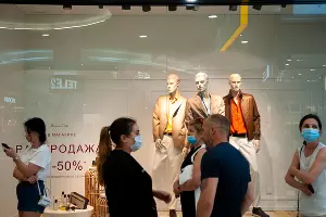 Первый день работы краснодарских ТРЦ после карантина &copy;&nbsp;Фото Дмитрия Леснова, Юга.ру