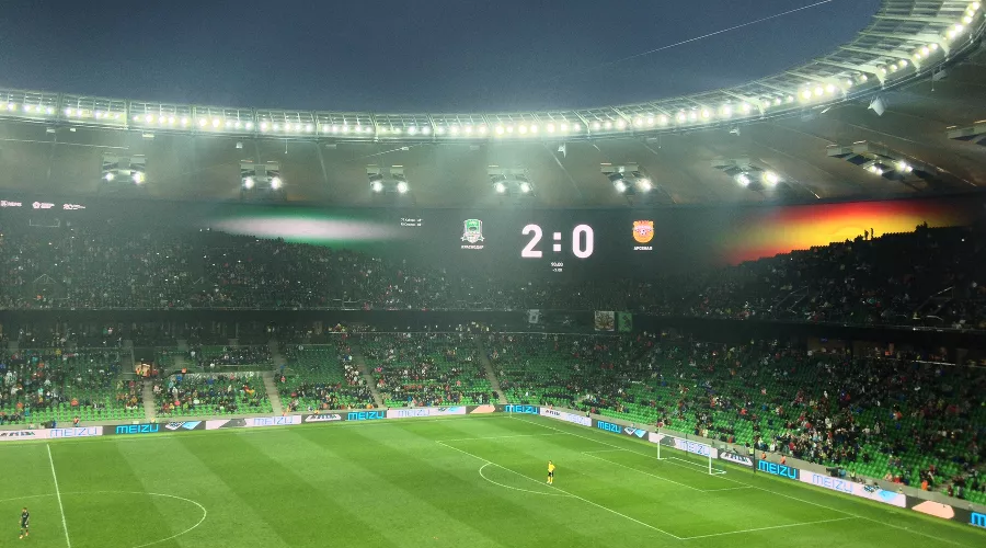 Матч чемпионата России ФК «Краснодар» — «Арсенал» &copy;&nbsp;Фото Юга.ру