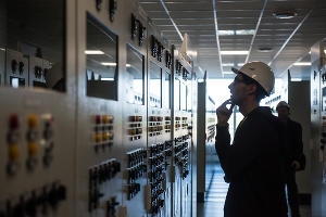 Запуск электроподстанции «Порт» в Тамани © Фото Елены Синеок, Юга.ру