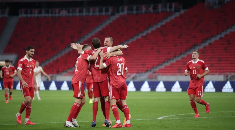 Матч Лиги наций Венгрия — Россия &copy;&nbsp;Фото пресс-службы Российского футбольного союза