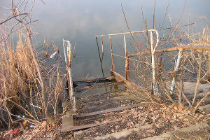 Покровское озеро, ноябрь 2008 года © Фото Дмитрия Пославского, Юга.ру