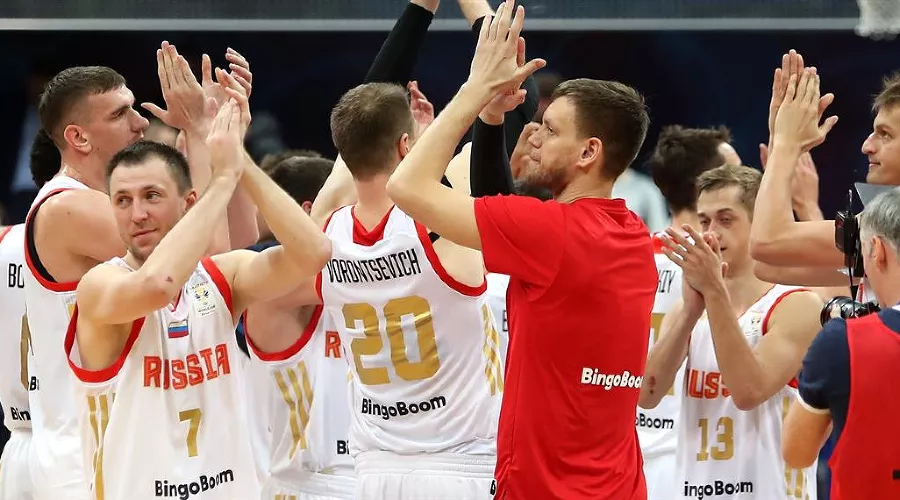 Сборная России по баскетболу &copy;&nbsp;Фото пресс-службы РФБ