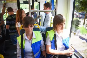 Новый трамвай &laquo;Метелица&raquo; презентовали в Краснодаре &copy;&nbsp;Фото Елены Синеок, Юга.ру