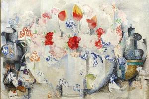 Александр Экстер, «Ваза с цветами» &copy;&nbsp;Фотография предоставлена пресс-службой музея им. Коваленко