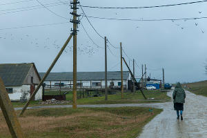 Поселок МТФ-1, находящийся в 1,3 км от белореченского полигона © Фото Дмитрия Пославского, Юга.ру
