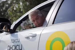  &copy;&nbsp;Скриншот видео из соцсетей сервиса такси &laquo;Анжи&raquo;