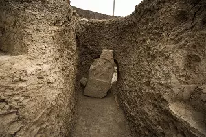 Раскопки в Фанагории. Уцелевшая гробница позднеантичной эпохи &copy;&nbsp;Фото Елены Синеок, Юга.ру