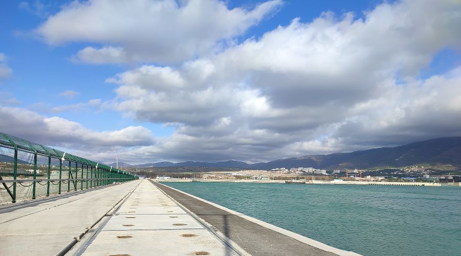 Яхтенная марина в Геленджике © фото предоставлено управлением корпоративных коммуникаций «Стройтрансгаз»