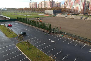 Cтройка нового стадиона ФК «Краснодар» &copy;&nbsp;Фото Евгения Таранжина