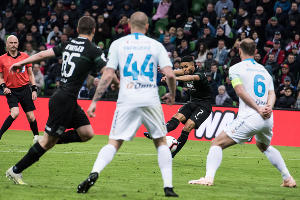 Матч «Краснодар» — «Зенит», Краснодар, 20 апреля 2019 года &copy;&nbsp;Фото Елены Синеок, Юга.ру