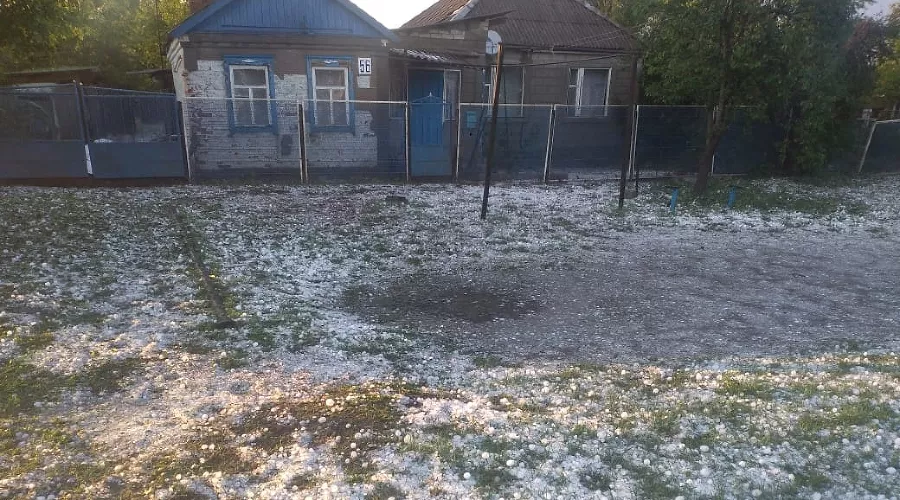 Град в Павловском районе &copy;&nbsp;Фото пресс-службы ГУ МЧС России по Краснодарскому краю