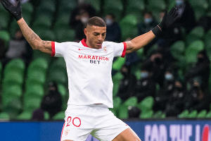 Матч «Краснодар» — «Севилья», Краснодар, 25 ноября 2020 года &copy;&nbsp;Фото Елены Синеок, Юга.ру