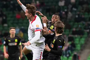 Матч «Краснодар» — «Севилья», Краснодар, 25 ноября 2020 года &copy;&nbsp;Фото Елены Синеок, Юга.ру