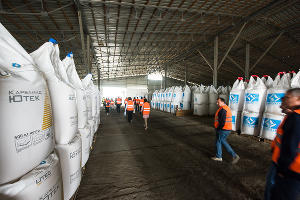 Открытие клиентского центра «Еврохим» в станице Старовеличковской © Фото Елены Синеок, Юга.ру
