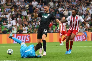 Маркус Берг. Матч «Краснодар» — «Олимпиакос», Краснодар, 27 августа 2019 года &copy;&nbsp;Фото Елены Синеок, Юга.ру