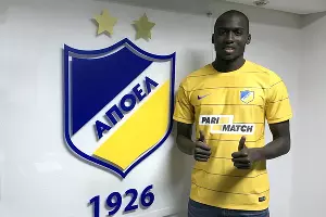 Седрик Ямбере &copy;&nbsp;Фото с сайта apoelfc.com.cy