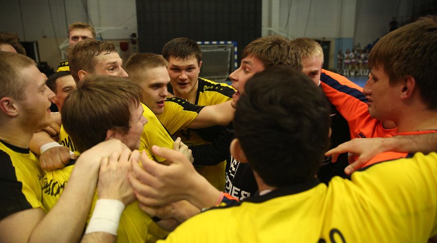 Матч полуфинала чемпионата России ГК СКИФ — «Университет-Нева» © Фото с официального сайта ГК СКИФ, skif-kuban.ru