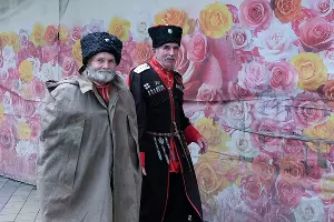 Парад Кубанского казачьего войска в Краснодаре &copy;&nbsp;Фото Юга.ру