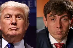 Дональд Трамп и Сергей Галицкий &copy;&nbsp;Фото с сайта commons.wikimedia.org