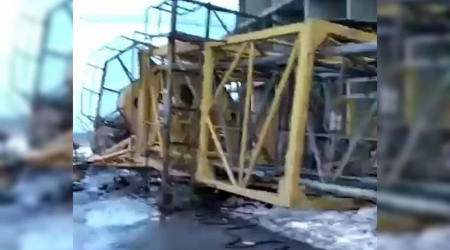  © Скриншот видео из телеграм-канала «ЧП Краснодар», tmtr.me/chp_krd