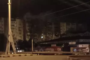 Падение СУ-34 в Ейске &copy;&nbsp;Фото Яры Гуляевой, Юга.ру