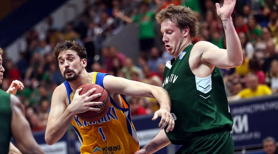 Алексей Швед и Дмитрий Кулагин &copy;&nbsp;Фото пресс-службы БК &laquo;Химки&raquo;