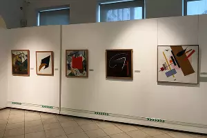 Выставка «Авангард. Русский космизм» &copy;&nbsp;Фото Антона Быкова