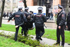 Акция сторонников Навального в Краснодаре, 26 марта 2017 © Фото Елены Синеок, Юга.ру