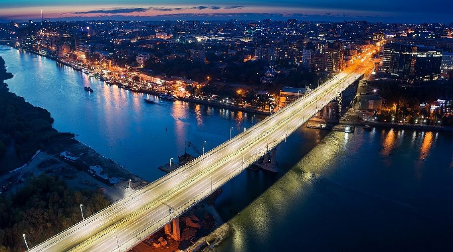 Ворошиловский мост в Ростове-на-Дону © Фото с сайта rostov-gorod.info