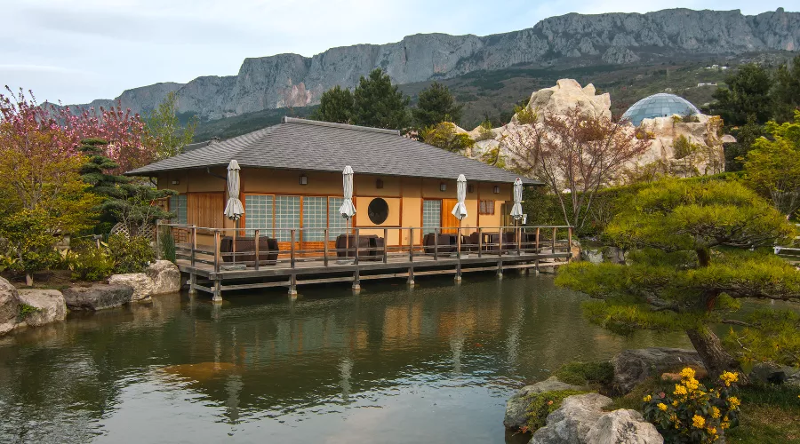 Японский сад «Шесть чувств» в Крыму &copy;&nbsp;Фото Антона Быкова, Юга.ру