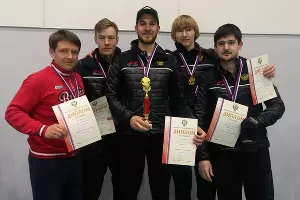 Сборная Краснодарского края по керлингу &copy;&nbsp;Фото пресс-службы Федерации керлинга России