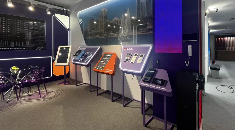 Цифровые решения умного дома на стенде «Ростелекома» &copy;&nbsp;Фото пресс-службы &laquo;Ростелекома&raquo;