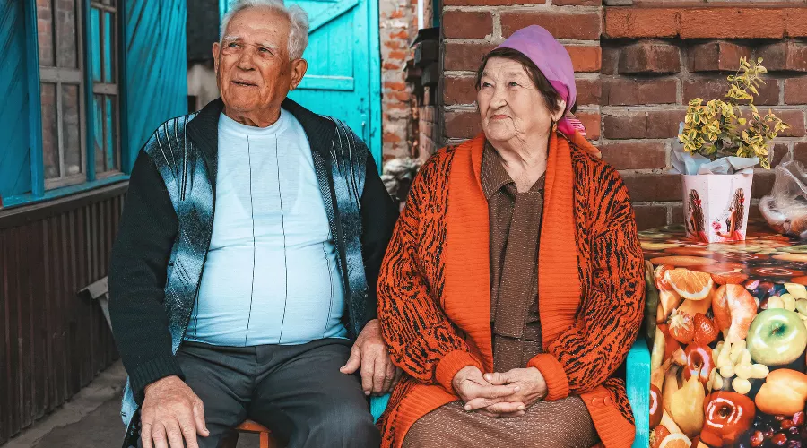 Алексей Гнедаш и Валентина Помазан из станицы Холмской, истории которых вошли в основу нескольких спектаклей &copy;&nbsp;Фото Фонда Олега Дерипаска &laquo;Вольное Дело&raquo;