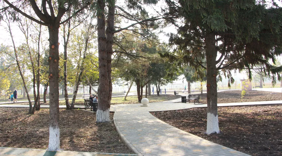 Открытие парка в Ловлинской &copy;&nbsp;Фото пресс-службы Тбилисского района