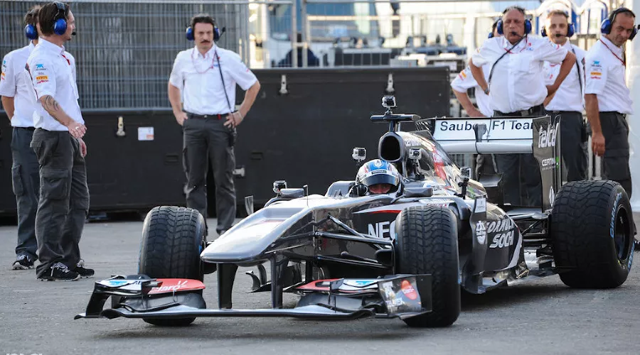 Автоспортивное шоу "Формула Сочи 2013" в Олимпийском парке  &copy;&nbsp;Нина Зотина, ЮГА.ру