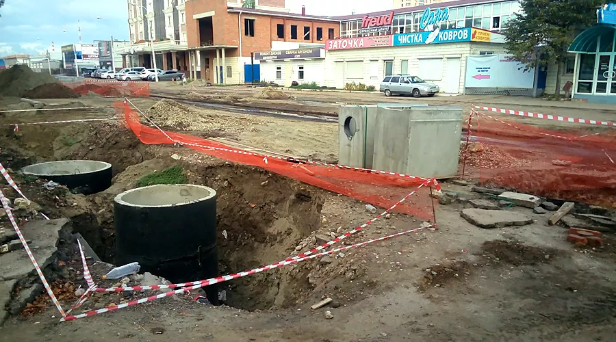 Улица Новороссийская &copy;&nbsp;Фото Дениса Белишева, twitter.com/ehoes